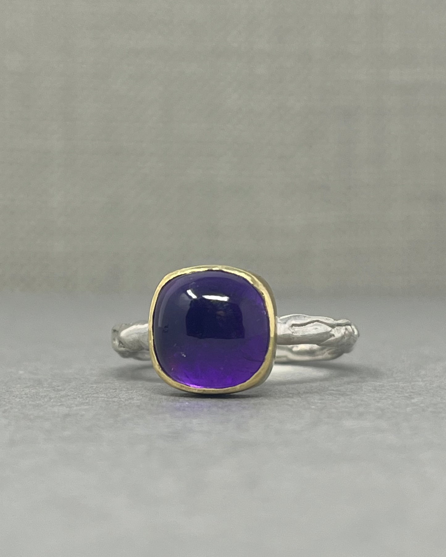 Molten Amethyst Ring