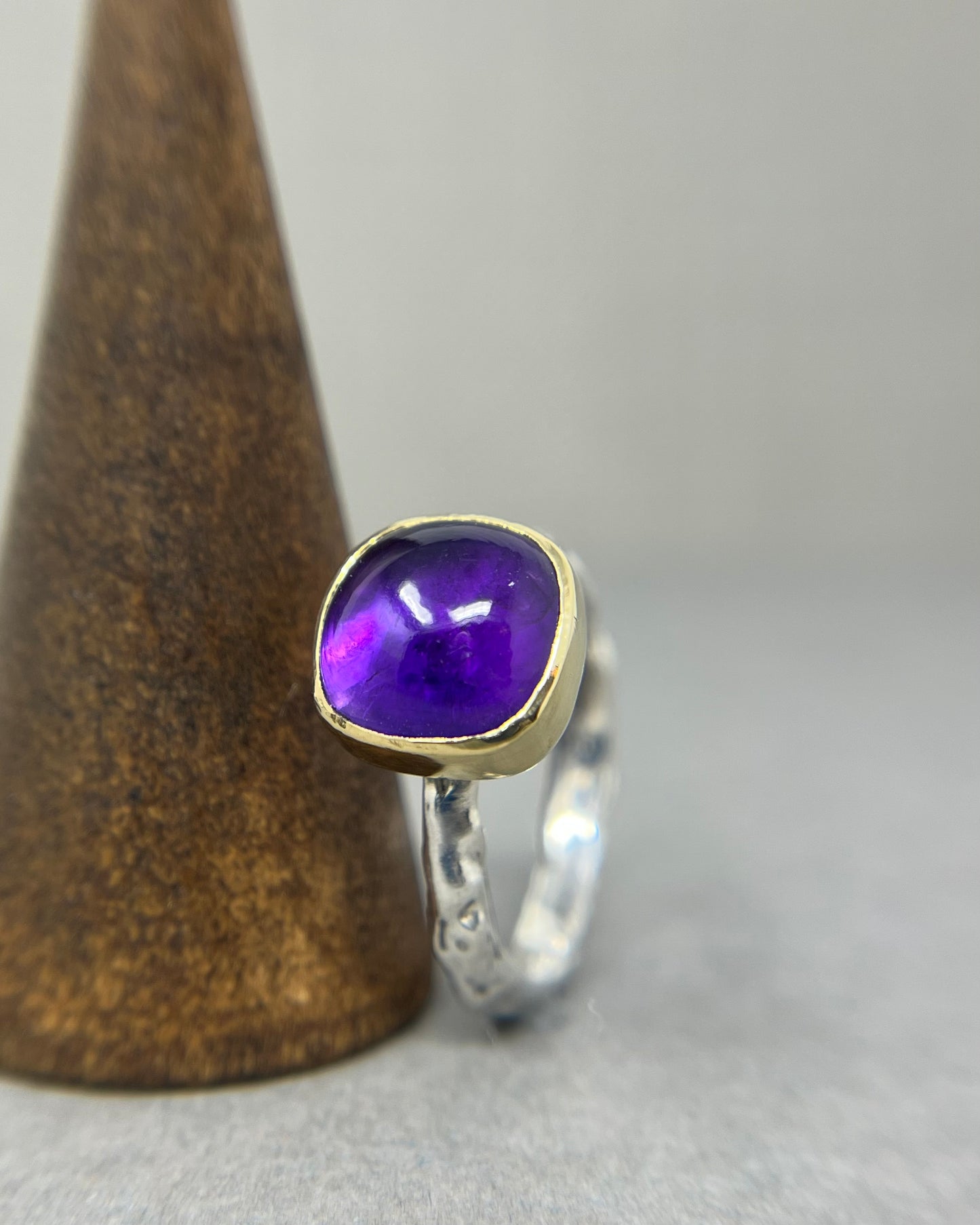 Molten Amethyst Ring