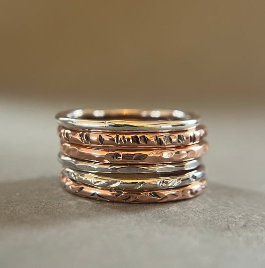 Mothers Day Silver Stacking Ring Workshop Sunday 30th March 10am-1pm