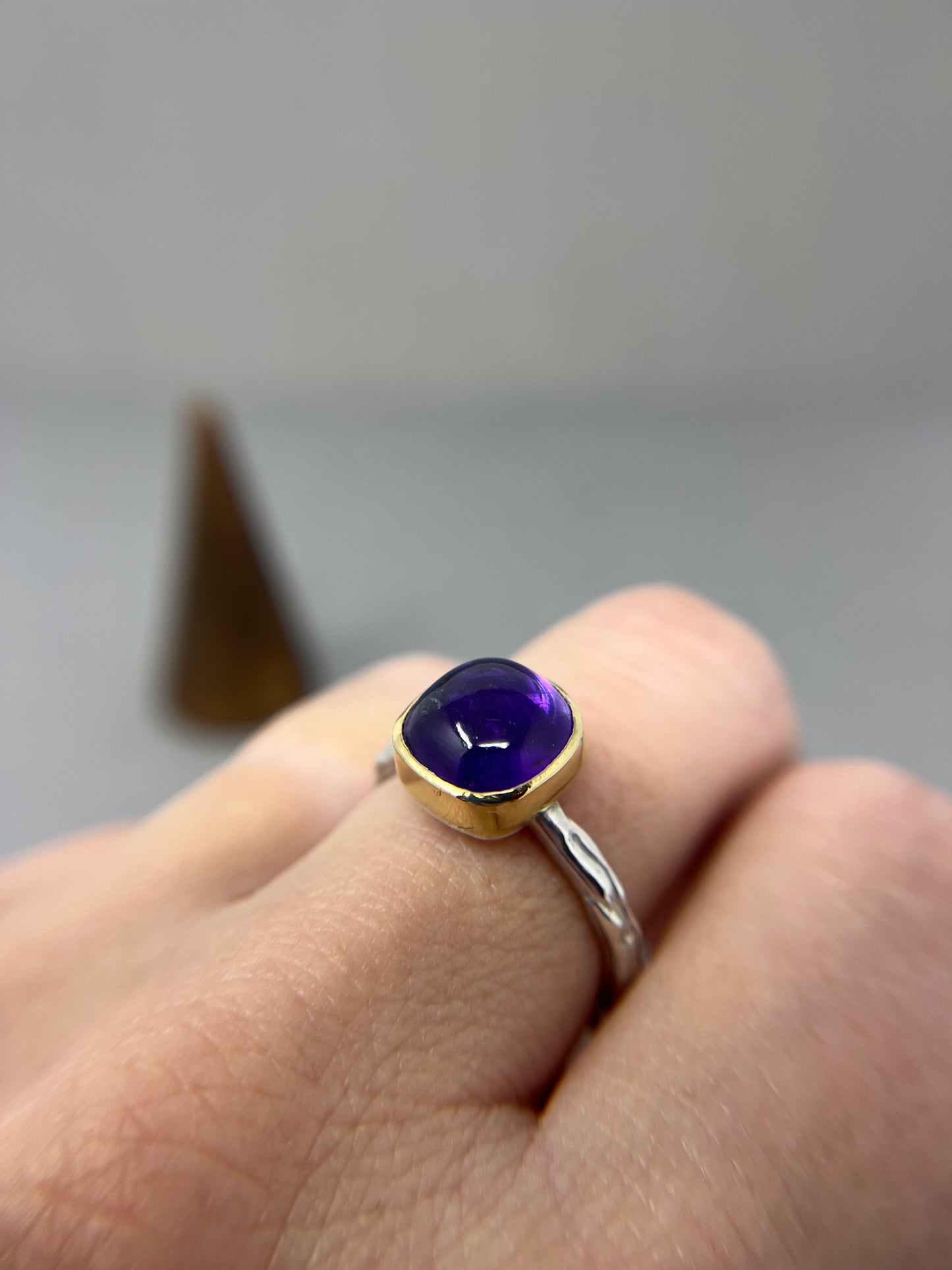 Molten Amethyst Ring